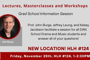 Grad School Information Session