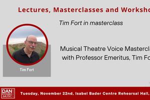 Tim Fort in Masterclass Poster