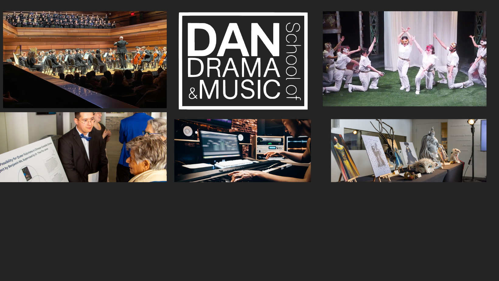 Collage of DAN School Productions