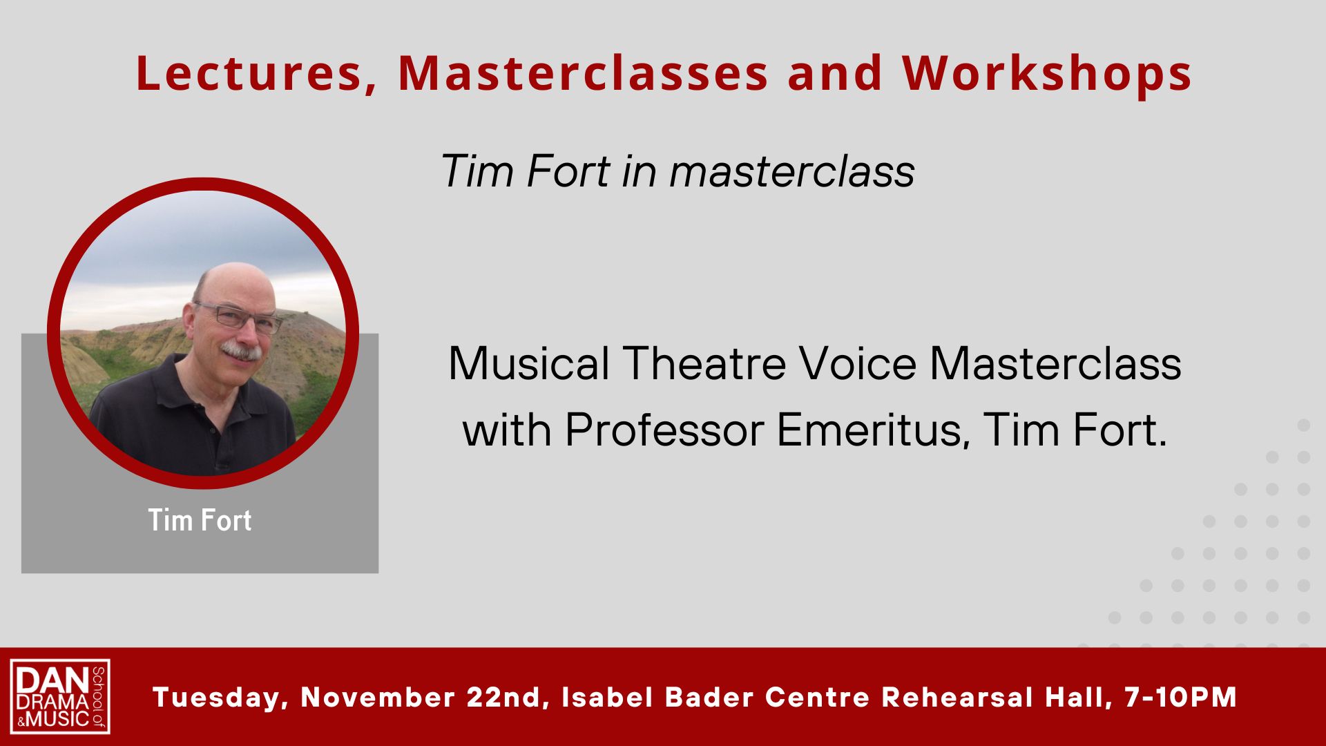 Tim Fort in Masterclass